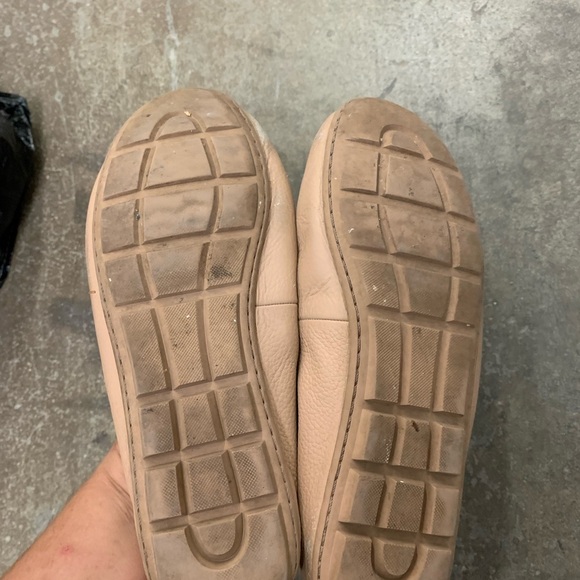 Coach Women's Beige Moccasins - Picture 4 of 5